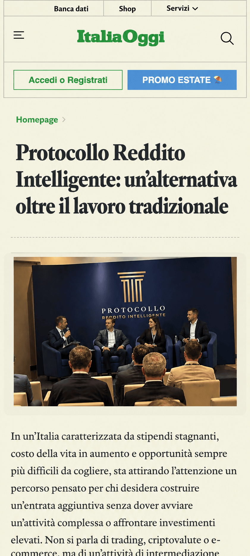 Italia Oggi